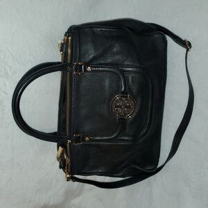 Tory Burch Amanda Double Zip Tote Satchel Crossbody Bag